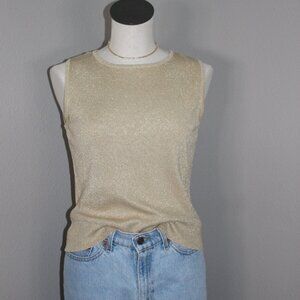 Vintage Euro-X Metallic Silk Tank